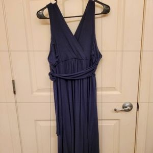 Victoria's Secret Bra Top Dress Navy Blue Large